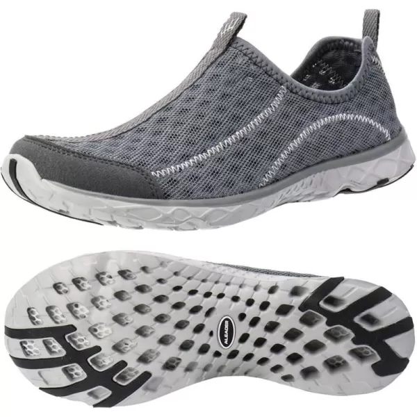 Aleader Womens Mesh Slip On Water ShoesDark Gray