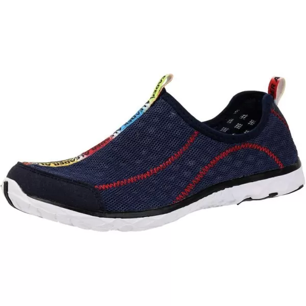 Aleader Womens Mesh Slip On Water ShoesNavy