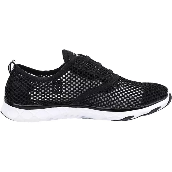 ALEADER Lightweight Water Shoes for Women Mesh Quick Drying Aqua ShoesBlack