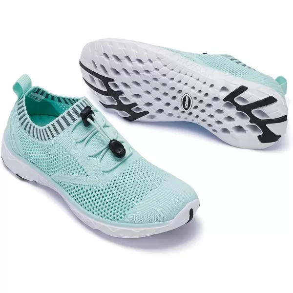 Aleader Womens Quick Drying Aqua Water ShoesCTeal