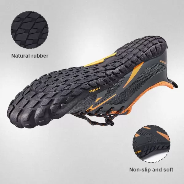 ALEADER Mens Barefoot Trail Running Shoes Minimalist  Wide Toe  Zero DropALEADER Mens Barefoot Trail Running Shoes Minimalist  Wide Toe  Zero Drop