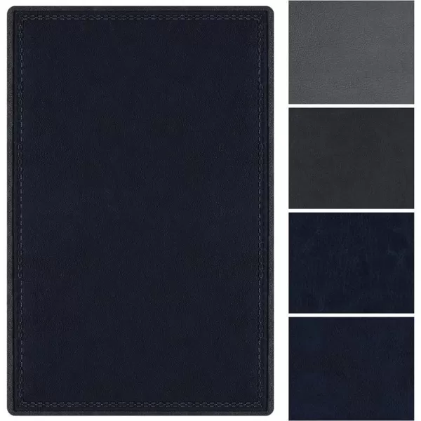 ONine Premium Leather Repair Patch5 x 8 Inches SelfAdhesive Vinyl Scratch amp Tear Kit Quickly Repair Patches for Furniture Car Interiors BagsBlack Leather5X8 in Dark Blue