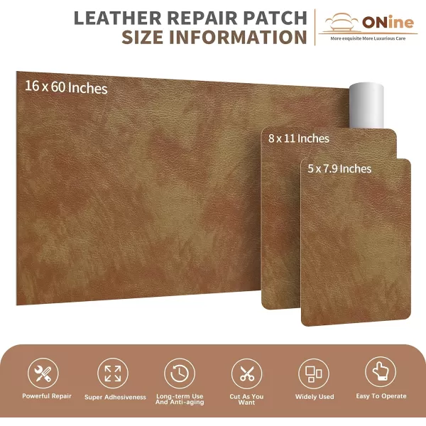 ONine Leather Repair PatchSelfAdhesive Couch PatchMulticolor Available Scratch Leather 8X11 Inch Peel and Stick for Sofas Car Seats Hand Bags JacketsNew Black5 x 79 Irregular Pattern Camel