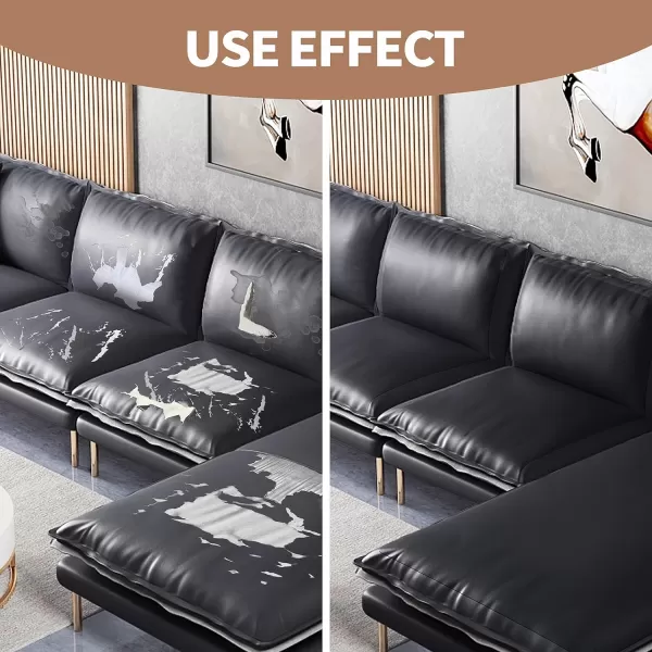 ONine Leather Repair PatchSelfAdhesive Couch PatchMulticolor Available Scratch Leather 8X11 Inch Peel and Stick for Sofas Car Seats Hand Bags JacketsNew Black16 x 60 Light Gray