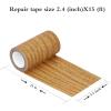 imageAzobur Repair Tape Patch 24quot X 15 Wood Textured Adhesive for Door Floor Table and Chair Dark Walnut