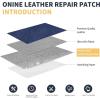 imageLeather Repair PatchLeather Repair Tape 3 x 60 inches Leather Repair Patch for FurnitureVinyl Repair KitLeather Couch Patchfor Sofas Furniture Car Seats Office ChairsGrayBlue 2