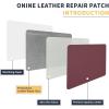 imageLeather Repair PatchLeather Repair Tape 3 x 60 inches Leather Repair Patch for FurnitureVinyl Repair KitLeather Couch Patchfor Sofas Furniture Car Seats Office ChairsGrayWine redLitchi Grain