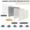 imageLeather Repair PatchLeather Repair Tape 3 x 60 inches Leather Repair Patch for FurnitureVinyl Repair KitLeather Couch Patchfor Sofas Furniture Car Seats Office ChairsGrayRice White