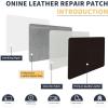 imageLeather Repair PatchLeather Repair Tape 3 x 60 inches Leather Repair Patch for FurnitureVinyl Repair KitLeather Couch Patchfor Sofas Furniture Car Seats Office ChairsGrayBlack Brown