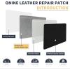 imageLeather Repair PatchLeather Repair Tape 3 x 60 inches Leather Repair Patch for FurnitureVinyl Repair KitLeather Couch Patchfor Sofas Furniture Car Seats Office ChairsGrayBlackFine Grain