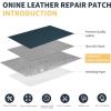 imageLeather Repair PatchLeather Repair Tape 3 x 60 inches Leather Repair Patch for FurnitureVinyl Repair KitLeather Couch Patchfor Sofas Furniture Car Seats Office ChairsGrayTurquoise BlueLitchi Grain