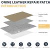 imageLeather Repair PatchLeather Repair Tape 3 x 60 inches Leather Repair Patch for FurnitureVinyl Repair KitLeather Couch Patchfor Sofas Furniture Car Seats Office ChairsGrayGrey Khaki