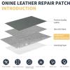 imageLeather Repair PatchLeather Repair Tape 3 x 60 inches Leather Repair Patch for FurnitureVinyl Repair KitLeather Couch Patchfor Sofas Furniture Car Seats Office ChairsGrayGray