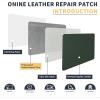 imageLeather Repair PatchLeather Repair Tape 3 x 60 inches Leather Repair Patch for FurnitureVinyl Repair KitLeather Couch Patchfor Sofas Furniture Car Seats Office ChairsGrayBlackish GreenLitchi Grain