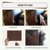imageONine Large Leather Repair TapeLeather Repair Patch811 Inch SelfAdhesive Couch PatchWaterproofWearResistingfor Furniture Drivers Seat Sofas Car SeatsClay Brown