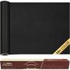 imageONine Leather Repair Patch SelfAdhesive Couch Patch Multicolor Available Scratch Leather 16X60 Inch Peel and Stick for Sofas New Dark BrownBlackFine Grain