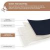 imageONine Leather Repair PatchSelfAdhesive Couch PatchMulticolor Available Scratch Leather 8X11 Inch Peel and Stick for SofasCar Seats Backpack Jackets BlackFine GrainNavy Blue
