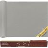 imageONine Leather Repair PatchSelfAdhesive Couch PatchMulticolor Available Scratch Leather 8X11 Inch Peel and Stick for SofasCar Seats Backpack Jackets BlackFine GrainLight Gray