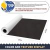 imageONine Leather Repair PatchSelfAdhesive Couch PatchMulticolor Available Scratch Leather 8X11 Inch Peel and Stick for SofasCar Seats Backpack Jackets BlackFine GrainNew Dark Brown