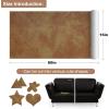 imageONine Leather Repair PatchSelfAdhesive Couch PatchMulticolor Available Scratch Leather 8X11 Inch Peel and Stick for SofasCar Seats Backpack Jackets BlackFine GrainIrregular Pattern Camel