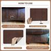 imageONine Leather Repair PatchSelfAdhesive Couch PatchMulticolor Available Scratch Leather 8X11 Inch Peel and Stick for SofasCar Seats Backpack Jackets BlackFine GrainLight Gray