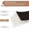 imageONine Leather Repair PatchSelfAdhesive Couch PatchMulticolor Available Scratch Leather 8X11 Inch Peel and Stick for SofasCar Seats Backpack Jackets BlackFine GrainNew Dark Brown