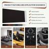 imageONine Leather Repair Tape Leather Repair Patch 16 x 60 Inch SelfAdhesive Couch Patch for Furniture Sofas Car Seats Pure BlackFine Grain