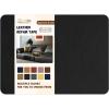 imageONine Leather Repair PatchSelfAdhesive Couch PatchMulticolor Available Scratch Leather 8X11 Inch Peel and Stick for SofasCar Seats Backpack Jackets BlackFine GrainInk Black