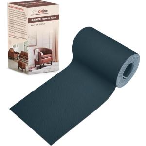 imageLeather Repair PatchLeather Repair Tape 3 x 60 inches Leather Repair Patch for FurnitureVinyl Repair KitLeather Couch Patchfor Sofas Furniture Car Seats Office ChairsGrayTurquoise BlueLitchi Grain