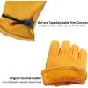 imageOZERO Leather Work Gloves for Men Large 1 Pair Cowhide Working Gloves for Driving Heavy Duty Mechanic Ranch  Women Gardening GloveMedium 3 Pair