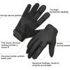 imageOZERO Mens Utility Work Gloves Touch Screen Mechanic Gloves  Flexible Excellent Grip Heavy Duty Black SMLXLPack of 1