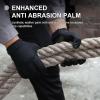 imageOZERO Mens Utility Work Gloves Touch Screen Mechanic Gloves  Flexible Excellent Grip Heavy Duty Black SMLXLPack of 1