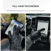 imageOZERO Mens Winter Gloves Nappa Leather Warm Wool Touchscreen Dress Glove  Thermal Gifts for Dad or HusbandBlack