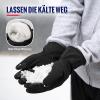 imageOZERO Winter Gloves for Men Women Waterproof TouchScreen Glove Thermal Coldproof Snow Gloves for Driving Cycling SkiingMedium