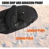 imageOZERO Winter Thermal Mittens Cold Proof WaterResistant Winter Warm Gloves for SkiingSnowmobileShoveling Snow Black Large