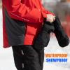 imageOZERO Winter Thermal Mittens Cold Proof WaterResistant Winter Warm Gloves for SkiingSnowmobileShoveling Snow Black Large