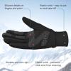 imageOZERO Winter Touchscreen Gloves for Men Warm Running Gloves Windproof Water Resistant  Lightweight Thermal Glove for Hiking Cycling DrivingAll Black