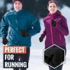 imageOZERO Winter Touchscreen Gloves for Men Warm Running Gloves Windproof Water Resistant  Lightweight Thermal Glove for Hiking Cycling DrivingAll Black