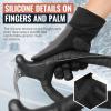 imageOZERO Winter Touchscreen Gloves for Men Warm Running Gloves Windproof Water Resistant  Lightweight Thermal Glove for Hiking Cycling DrivingBlack