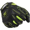 imageOZERO Motorcycle Gloves Deerskin Suede Leather Palm with Impact Protective Big Gel  Hyflex Extra Grip Touchscreen for MotocrossDrivingATV RidingMountain CyclingDirt Bike BlackLarge