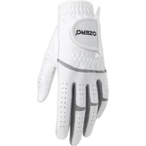 imageOZERO Golf Gloves Women Breathable Comfortable Flexible Womens Golf Glove with Good Grip and PerforationsWorn on Left HandMicrofiber