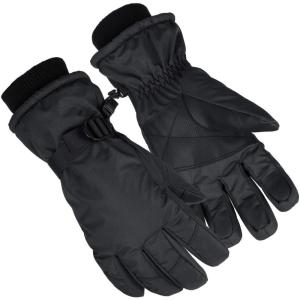 imageOZERO Winter Gloves for Men Women Waterproof Touchscreen Ski Gloves for Cold Weather Snowmobile Driving Hiking Large Black