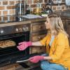 imageOZERO BBQ Gloves Women Oven Mitts 932F Heat Resistan Gloves  Grill Gloves for Kitchen Cooking Pot Holders