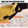 imageOZERO Ski Gloves Men WomenUnder 40F Cowhide Leather Palm Waterproof Warm Winter Snowboard Womens Mens Gloves for Cold Weather Yellow XLarge