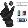 imageOZERO Waterproof Winter Gloves for Men Women  Touchscreen Antislip Heated Glove Thermal Gifts for DadSmall