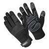 imageOZERO Work Gloves Synthetic Leather Gardening Glove for Women and Men YellowLargeBlack