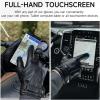 imageOZERO Leather Gloves for Men in Driving Durable Mens leather gloves with Touchscreen in Motorcycle Gifts for Dad or Husband