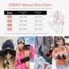 imageOZERO Winter Gloves for Women  Touchscreen AntiSlip Palm Windproof Thermal Cycling Glove for Texting Hiking Driving RunningMedium