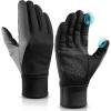 imageOZERO Winter Gloves for Women  Touchscreen AntiSlip Palm Windproof Thermal Cycling Glove for Texting Hiking Driving RunningSmall
