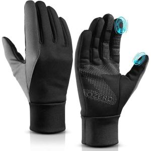 imageOZERO Winter Gloves for Women  Touchscreen AntiSlip Palm Windproof Thermal Cycling Glove for Texting Hiking Driving RunningXLarge
